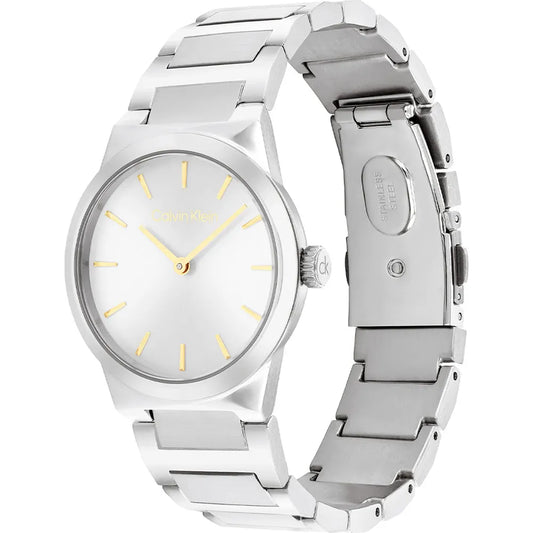 CALVIN KLEIN LADIES STAINLESS STEEL WATCH