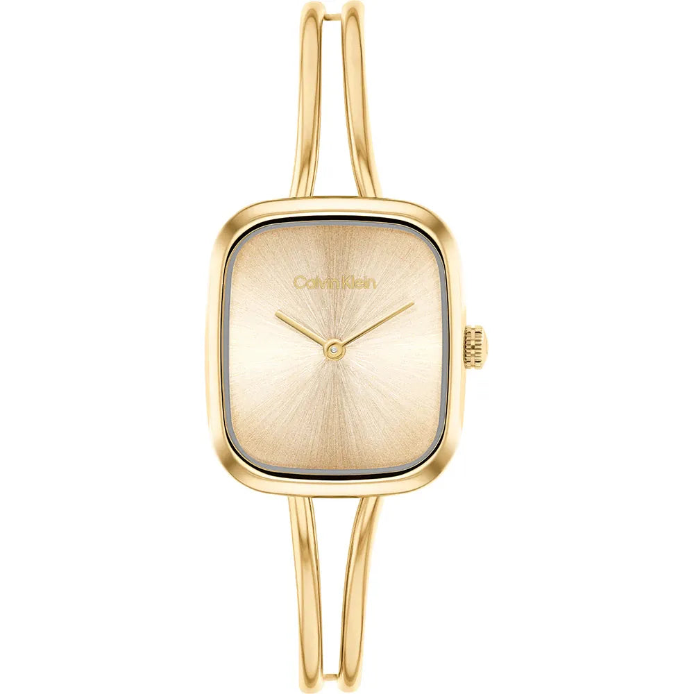 CALVIN KLEIN ADORE IONIC LADIES GOLD STAINLESS STEEL WATCH