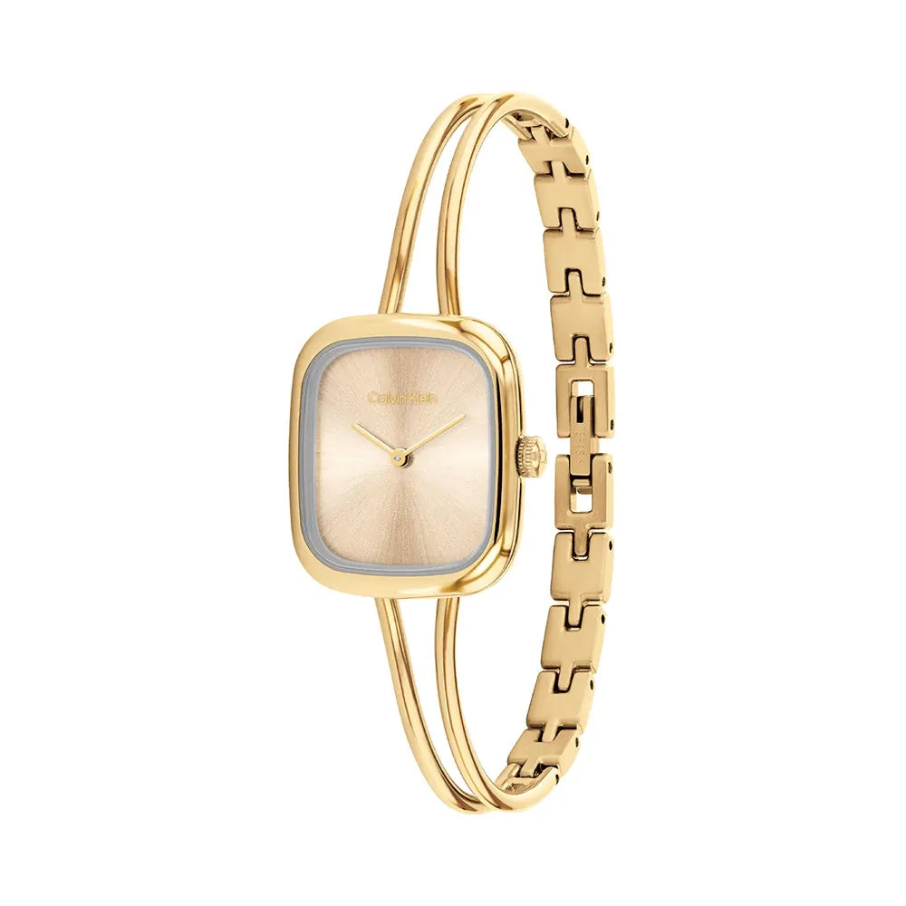CALVIN KLEIN ADORE IONIC LADIES GOLD STAINLESS STEEL WATCH