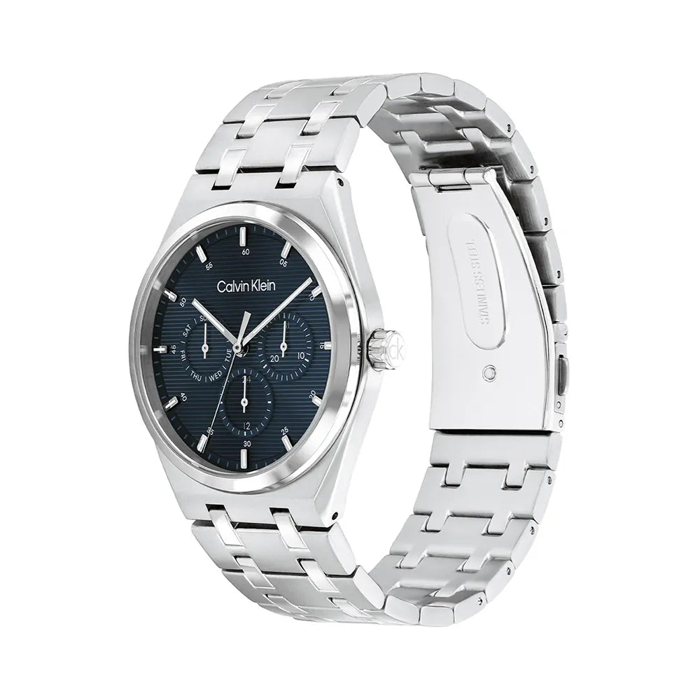 CALVIN KLEIN CHRONOGRAPH BLACK DIAL GENTS STAINLESS STEEL WATCH