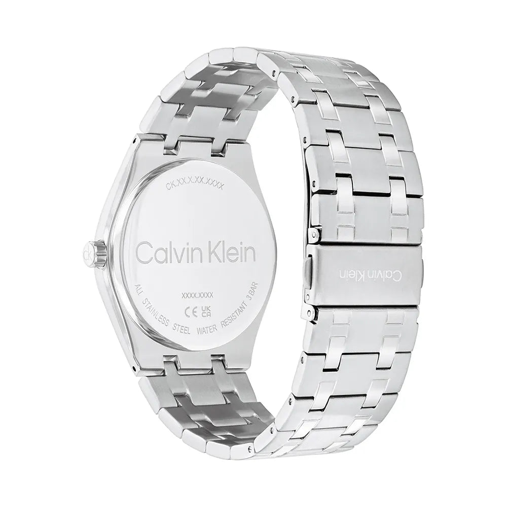 CALVIN KLEIN CHRONOGRAPH BLACK DIAL GENTS STAINLESS STEEL WATCH