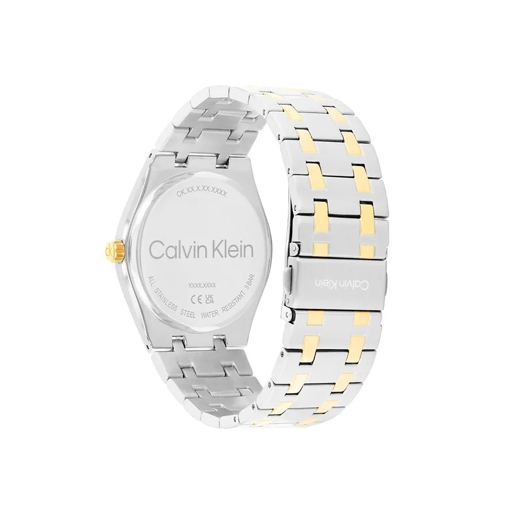 CALVIN KLEIN CHRONOGRAPH TWO-TONED GENTS WATCH