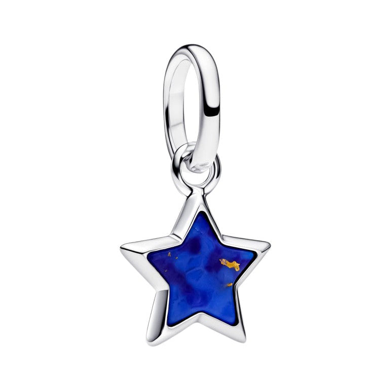 Blue Star Mini Dangle Pandora Charm