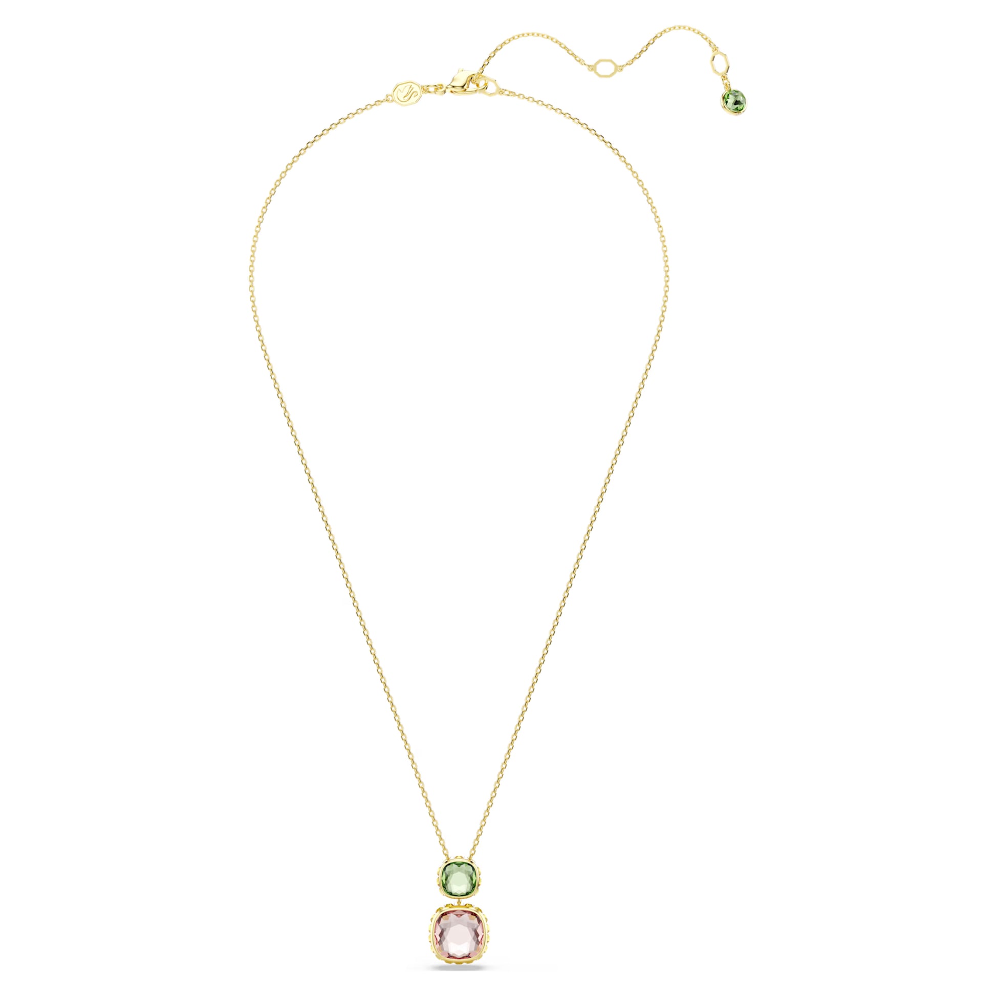 CHROMA CUSHION CUT MULTICOLOURED  PENDANT