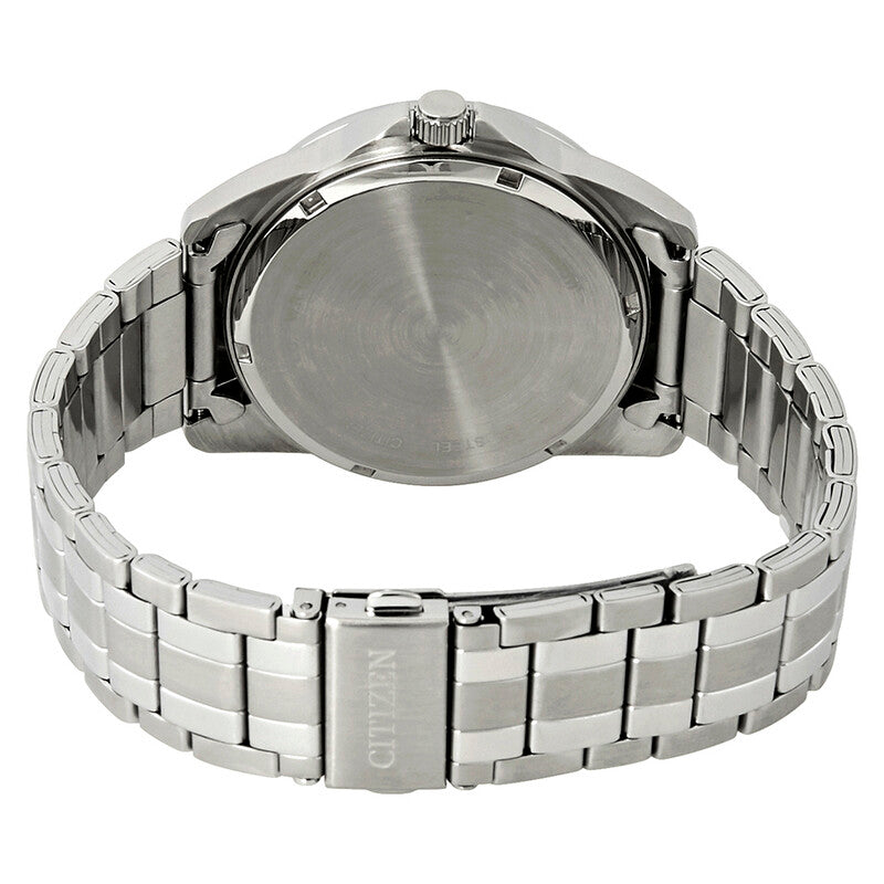 Citizen Black Chronograph Dial Gents Stainless Steel Watch