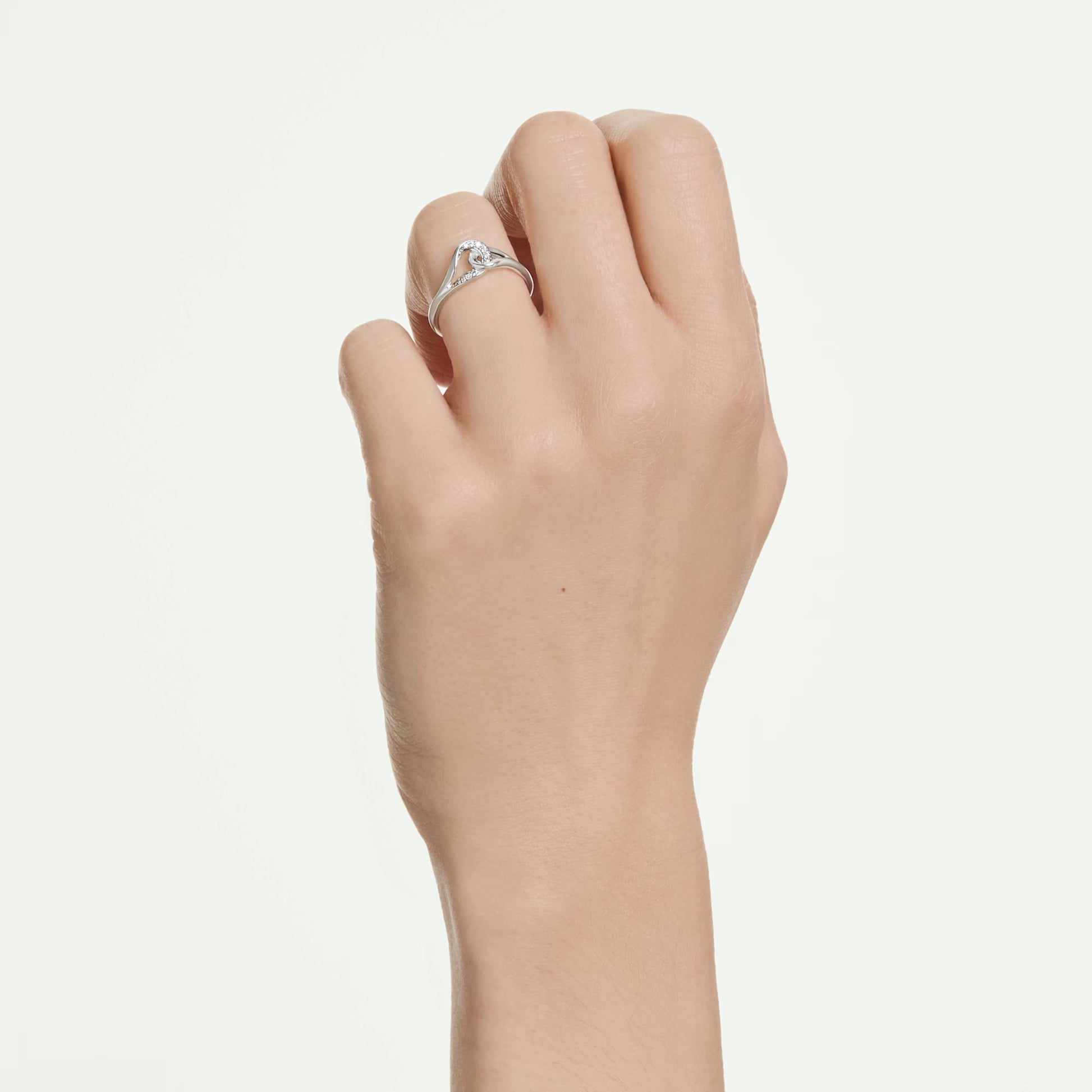 Classica Interlocking Swarovski Ring