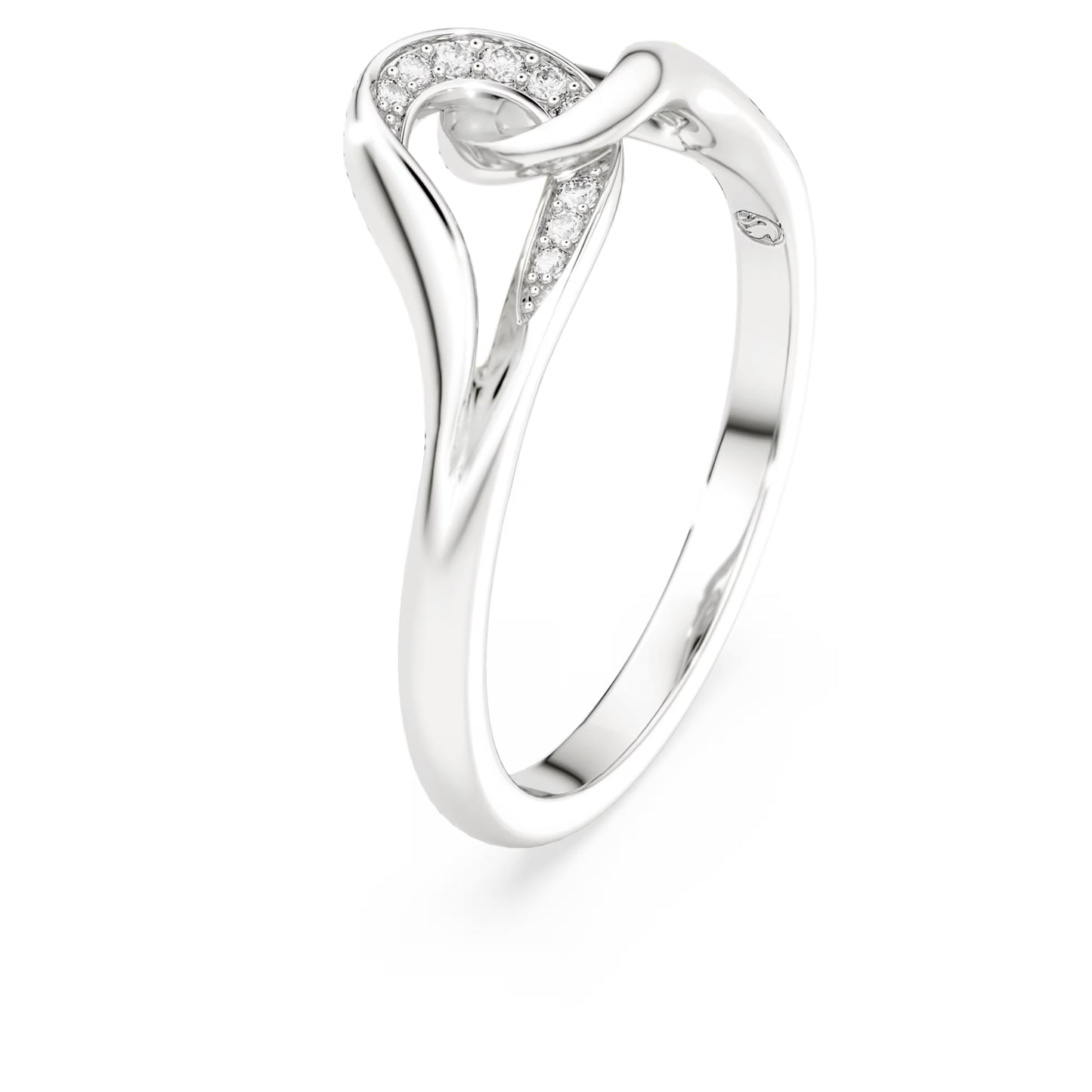 Classica Interlocking Swarovski Ring