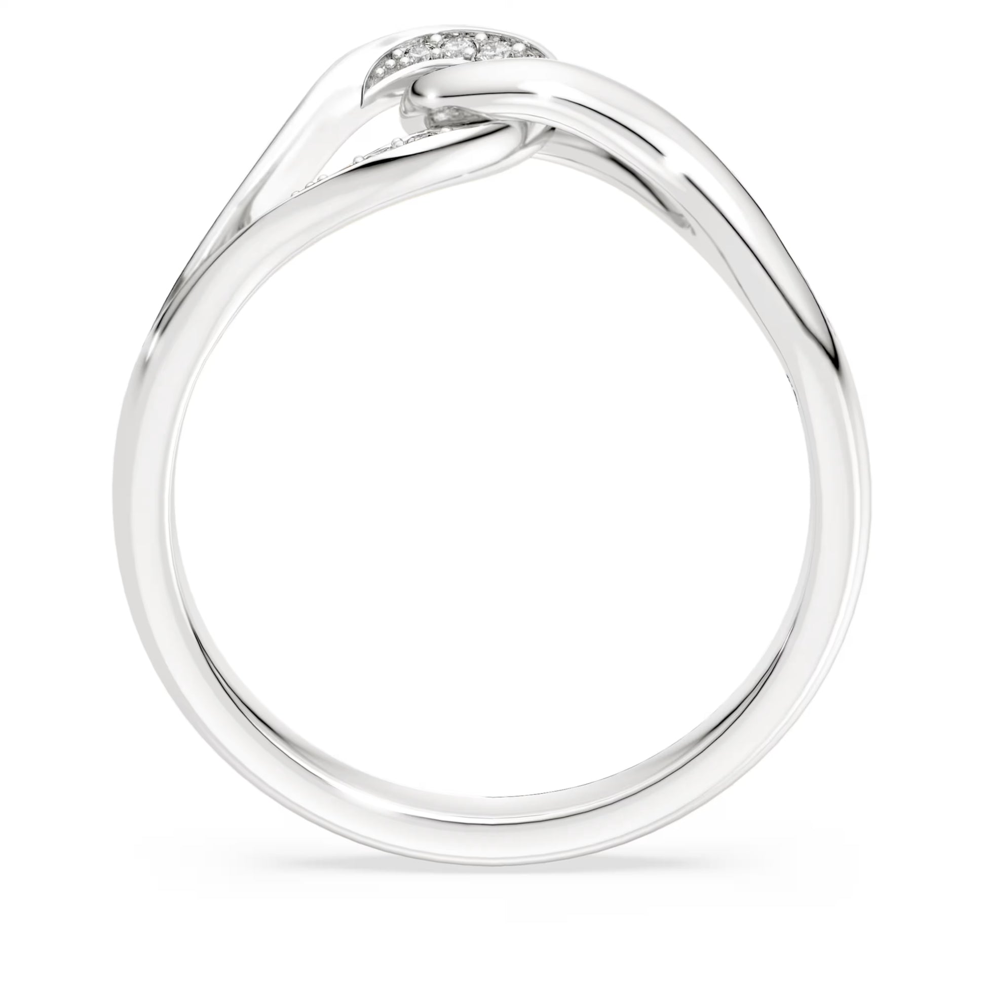 Classica Interlocking Swarovski Ring