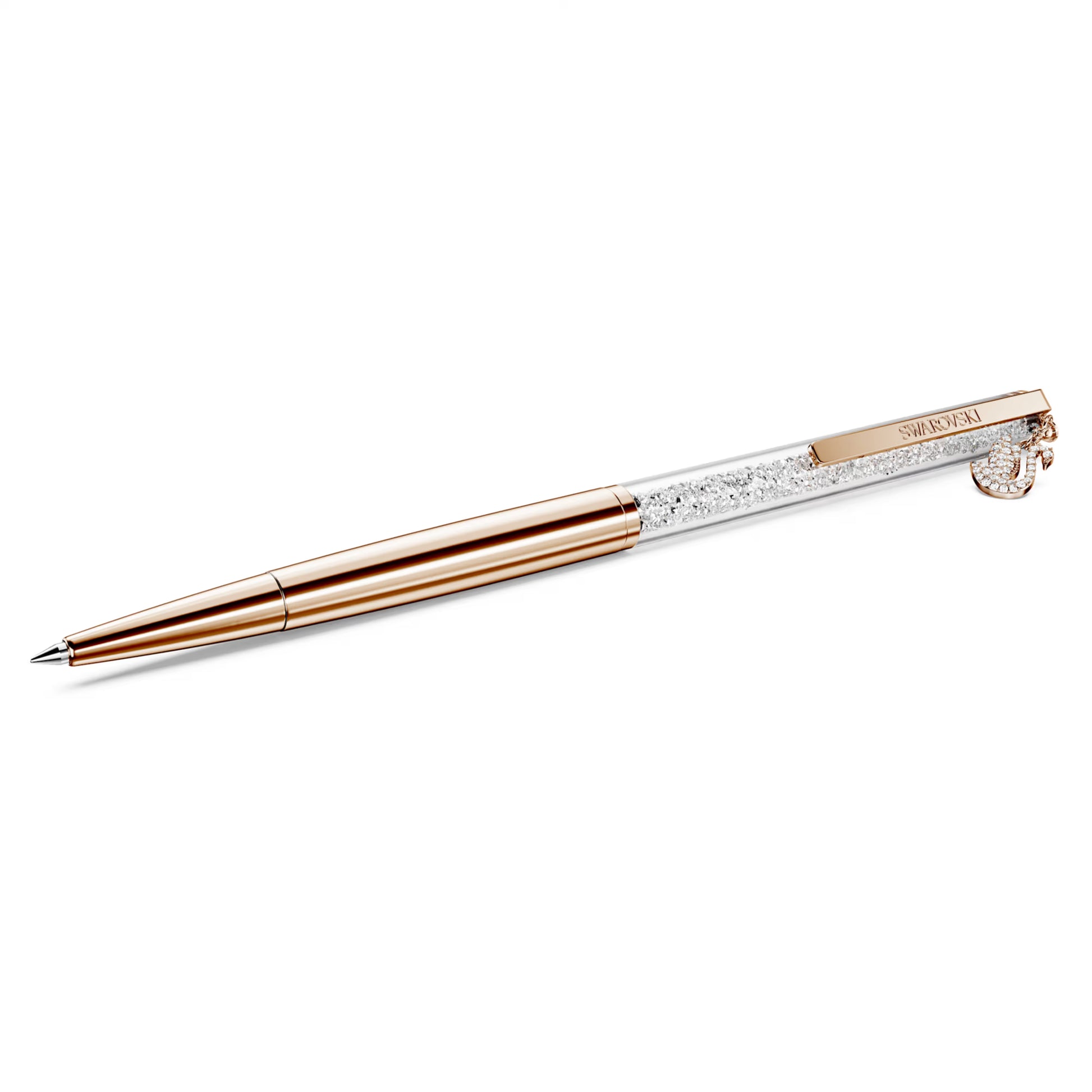 Swan Rosegold Crystalline Ballpoint Swarovski Pen