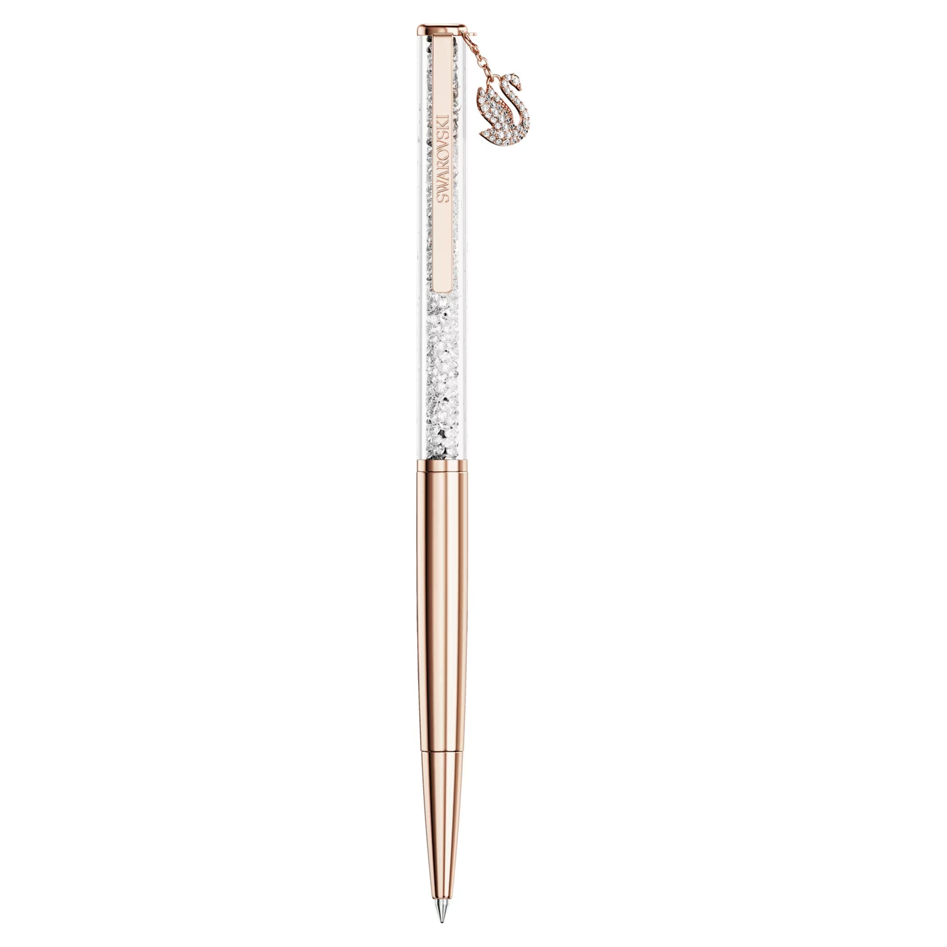 Swan Rosegold Crystalline Ballpoint Swarovski Pen