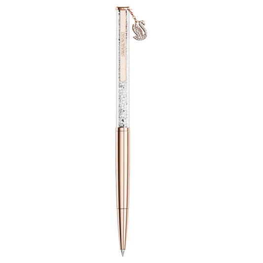 Swan Rosegold Crystalline Ballpoint Swarovski Pen