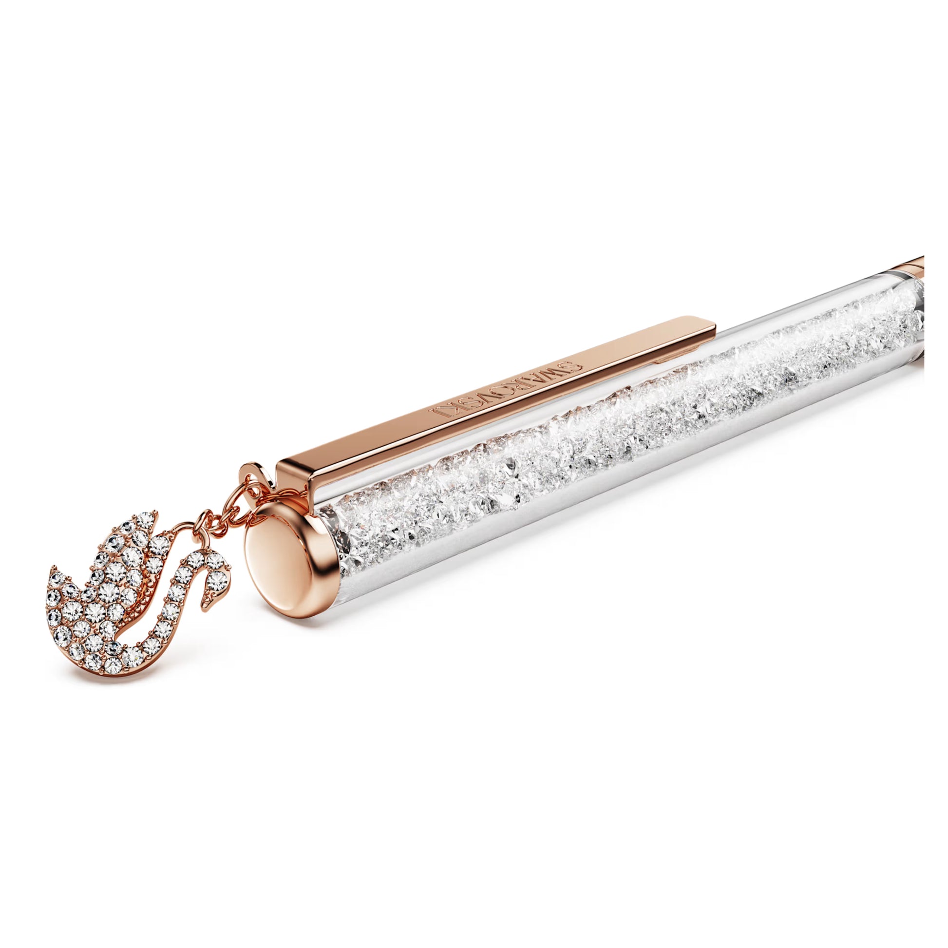 Swan Rosegold Crystalline Ballpoint Swarovski Pen