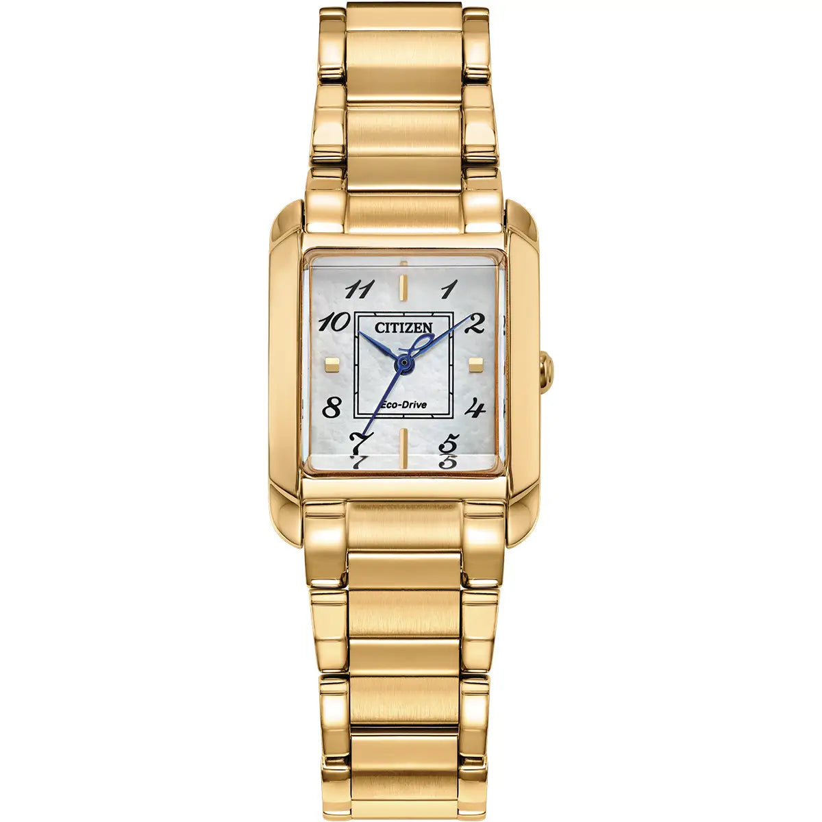 CITIZEN L BIANCA ECO DRIVE LADIES GOLD STAINLESS STEEL WATCH