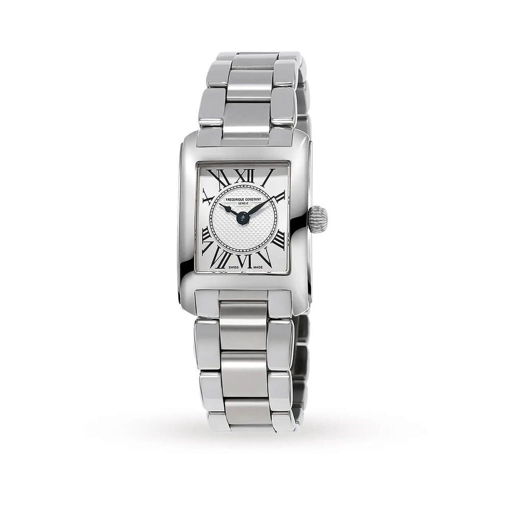 Frederique Constant Classics Carreé Steel Ladies Stainless Steel Watch