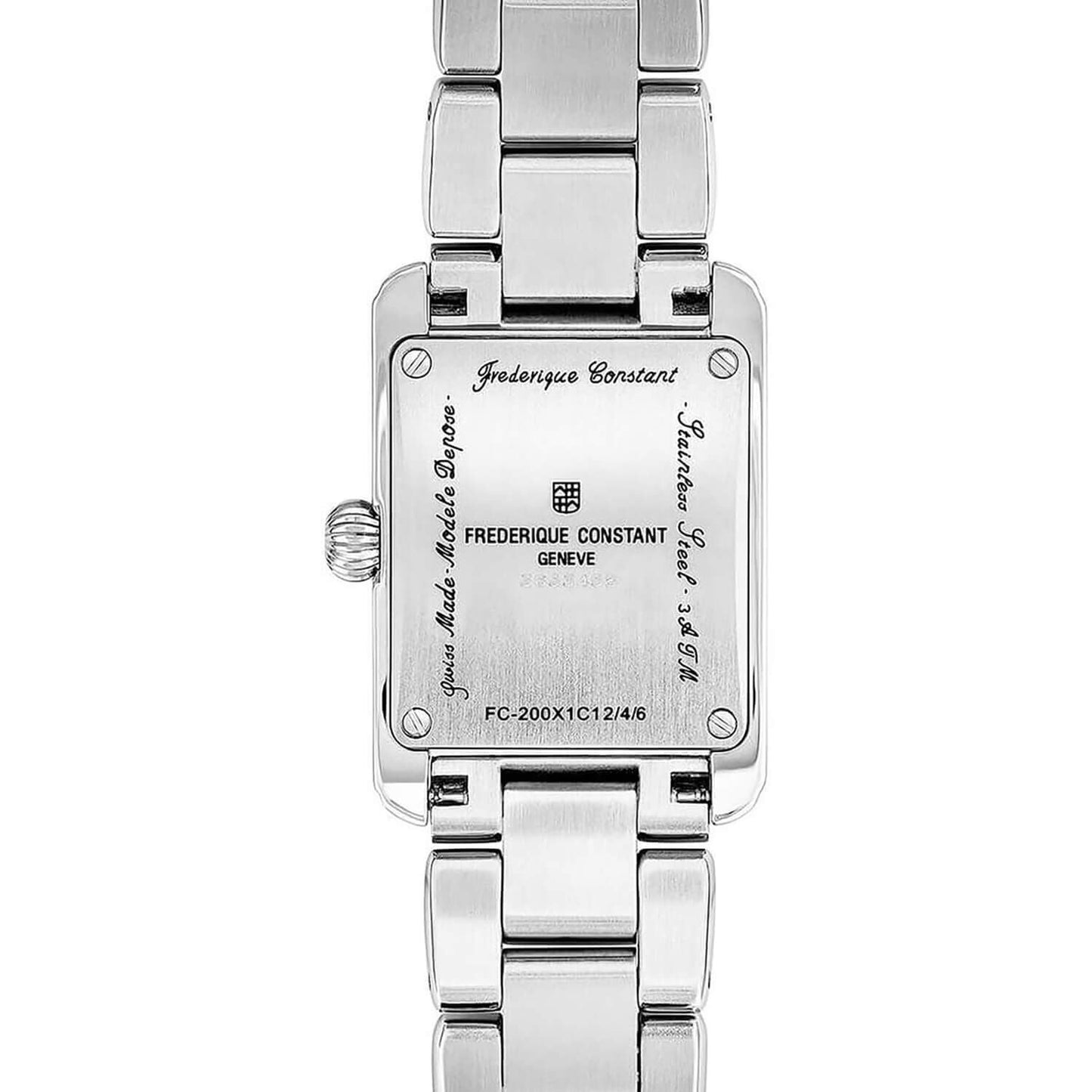 Frederique Constant Classics Carreé Steel Ladies Stainless Steel Watch