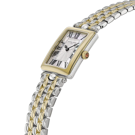 Frederique Constant Classics Art Déco Carrée Ladies Two-Toned Watch