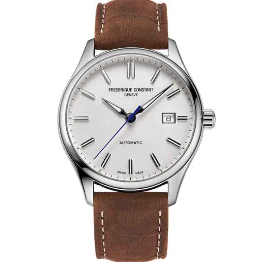 Frederique Constant Classics Index Automatic Gents Brown Leather Watch