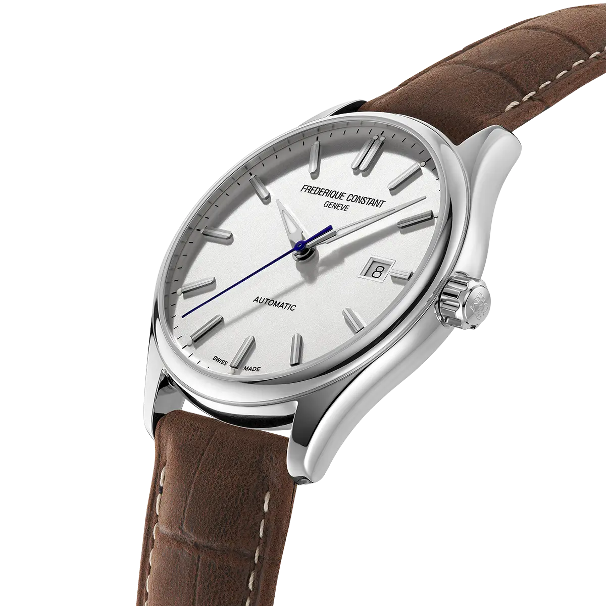 Frederique Constant Classics Index Automatic Gents Brown Leather Watch