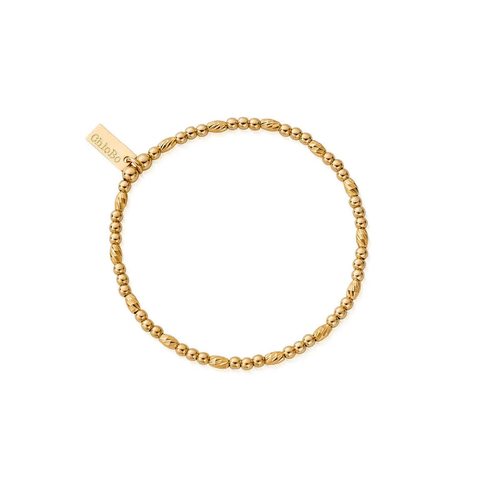 GOLD DAINTY SPARKLE CHLOBO BRACELET