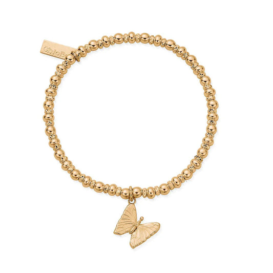 GOLD DIDI SPARKLE BUTTERFLY CHLOBO BRACELET