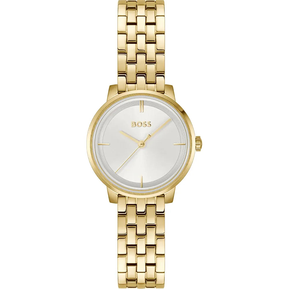 BOSS LADIES GOLD STAINLESS STEEL WATCH