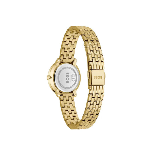BOSS LADIES GOLD STAINLESS STEEL WATCH