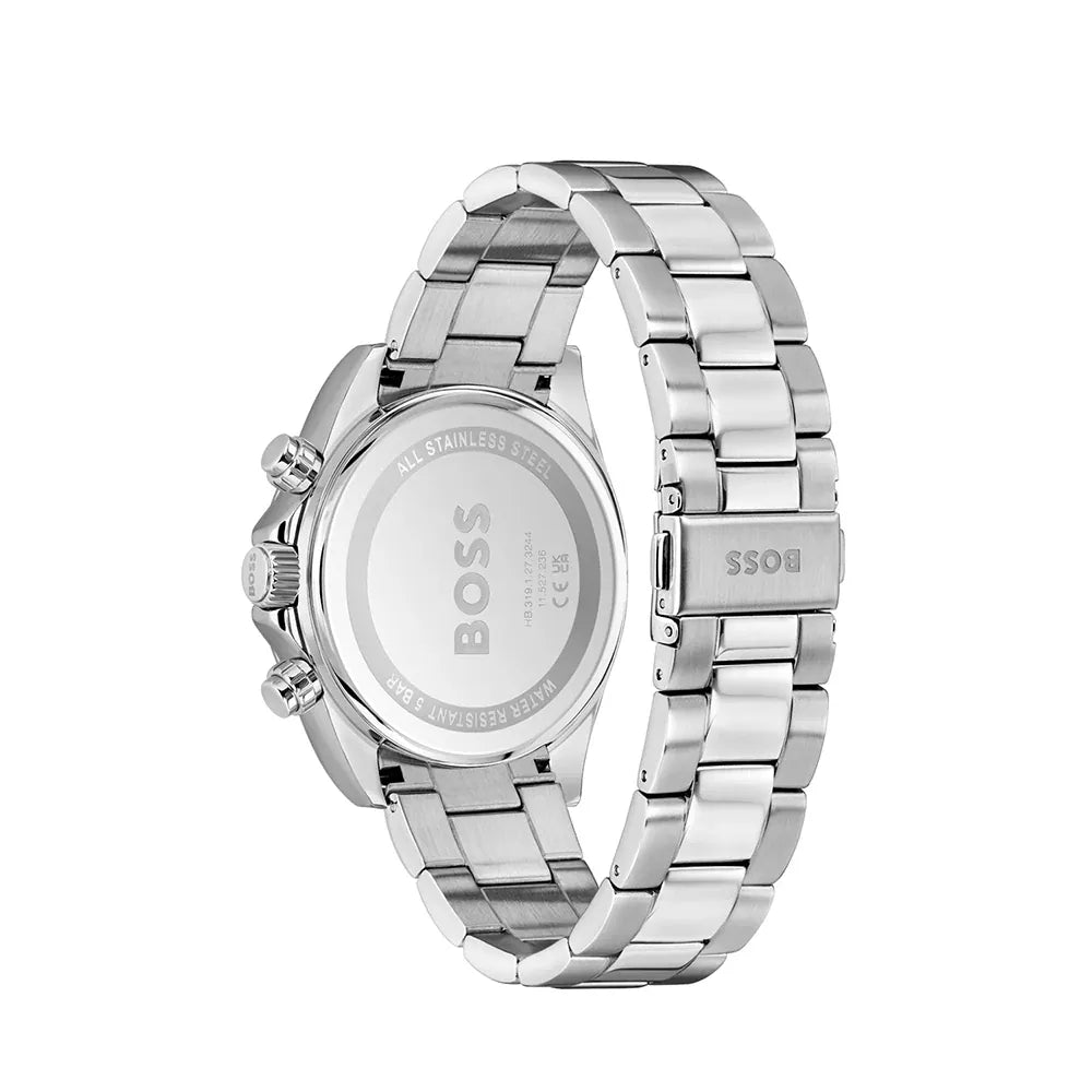 BOSS CHRONOGRAPH BLACK DIAL GENTS STAINLESS STEEL WATCH