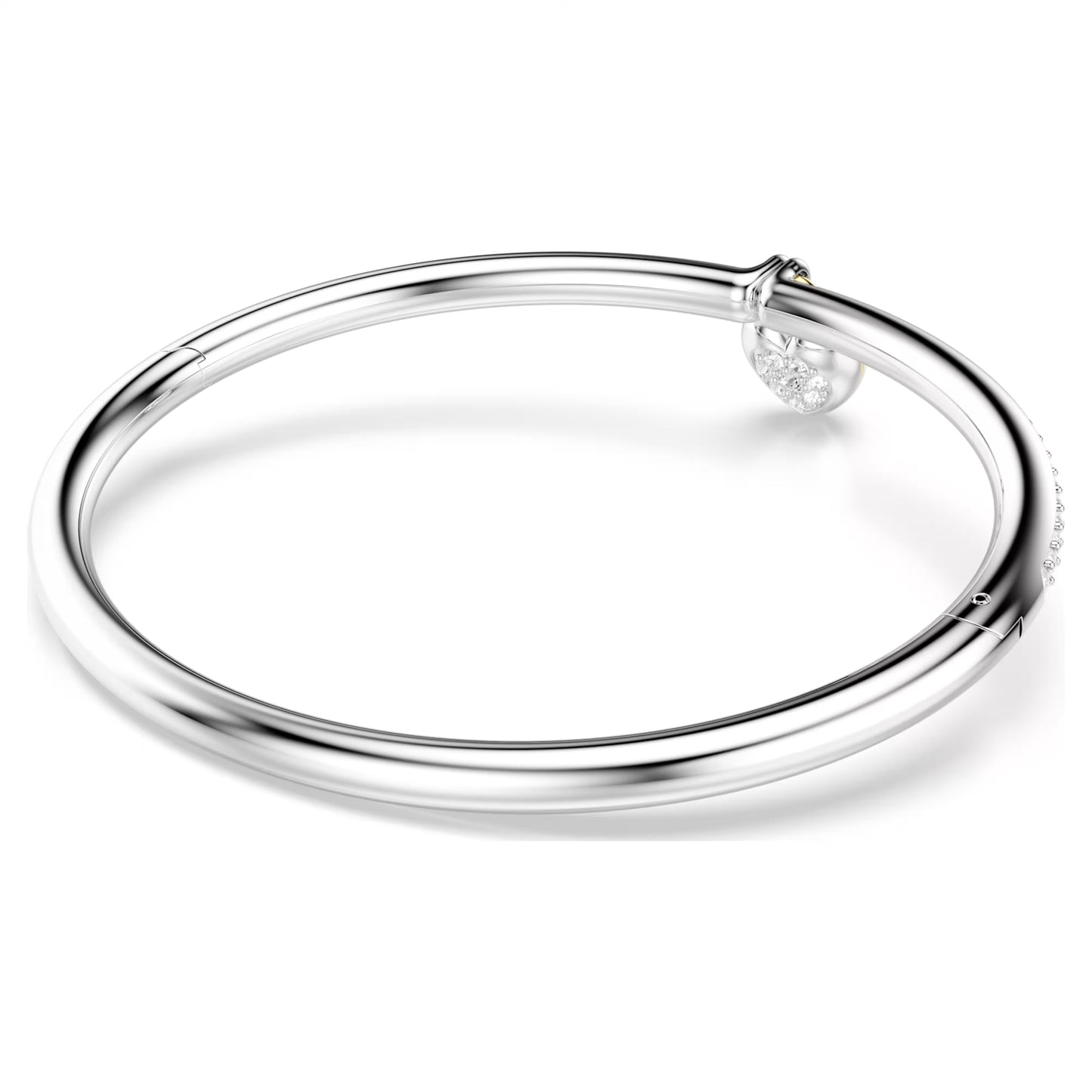 IDYLLIA PINK HEART SWAROVSKI BANGLE