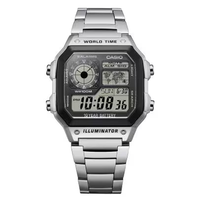 World Time Series Casio Watch