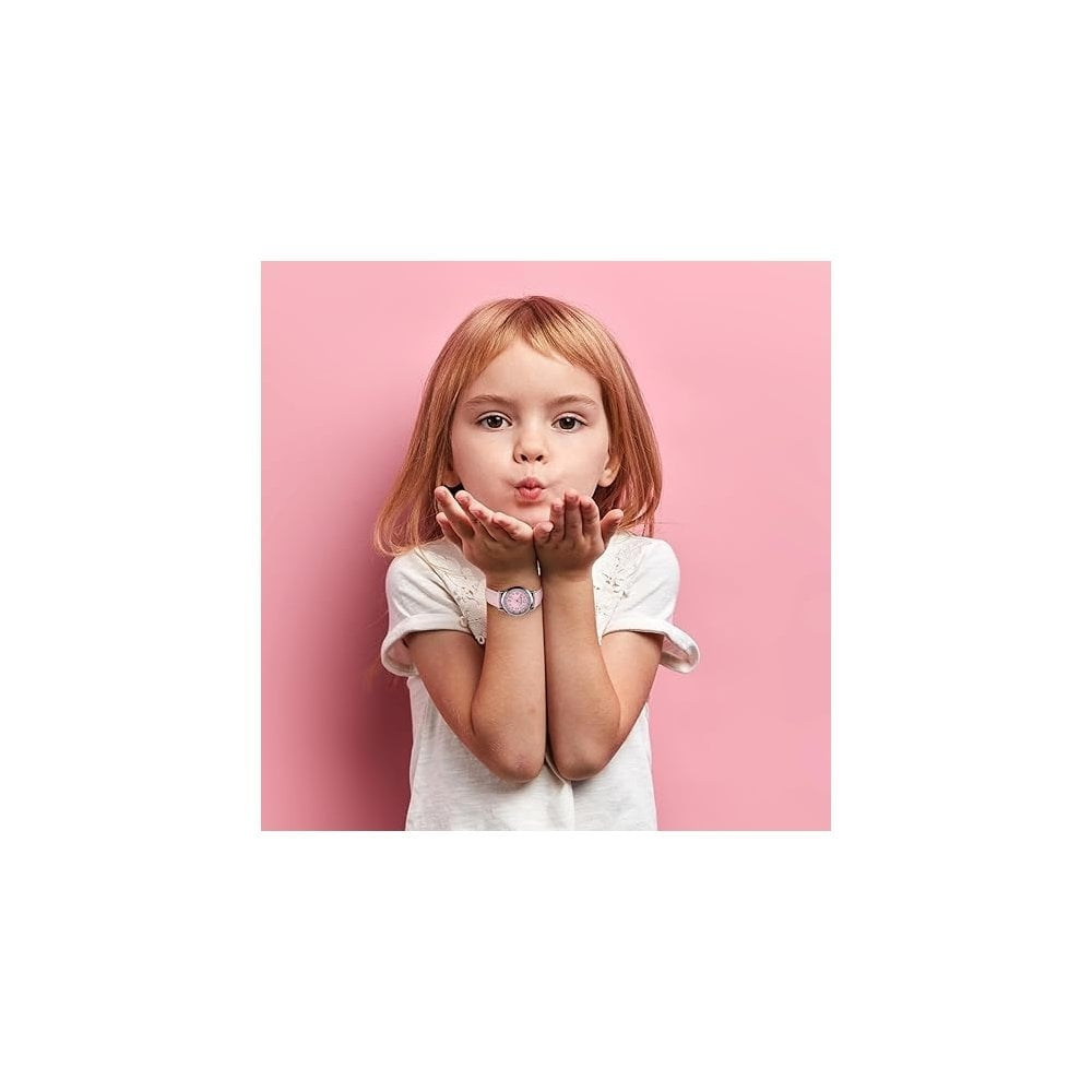 kikou girls pink mademoiselle watch