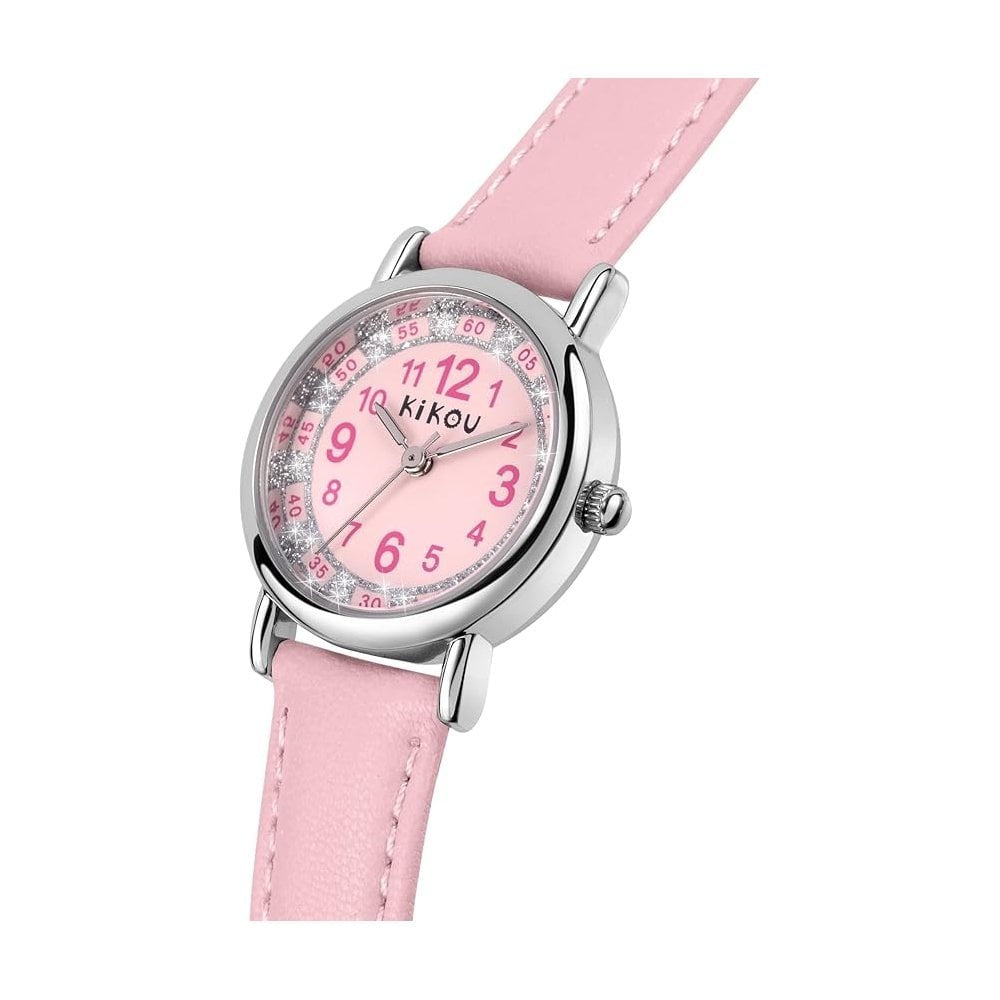 kikou girls pink mademoiselle watch