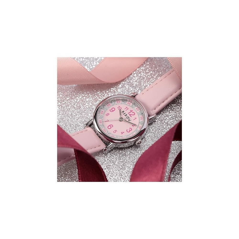 kikou girls pink mademoiselle watch
