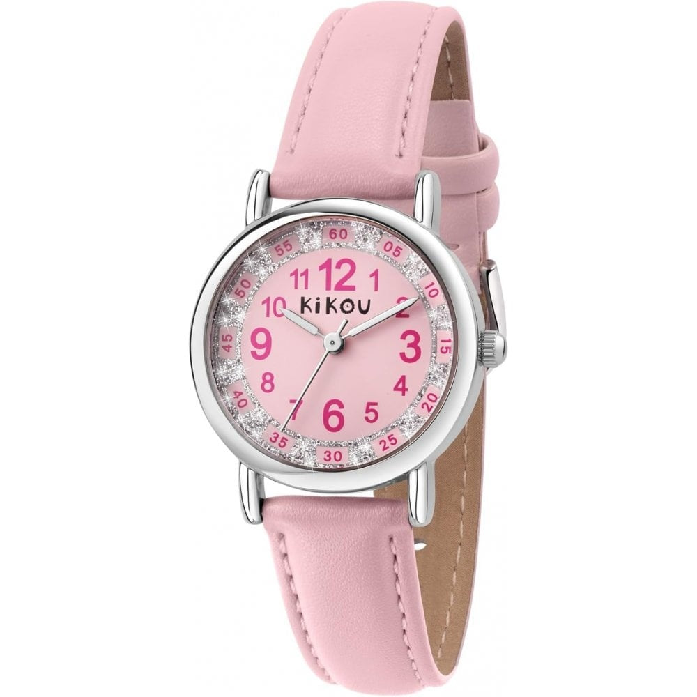 kikou girls pink mademoiselle watch