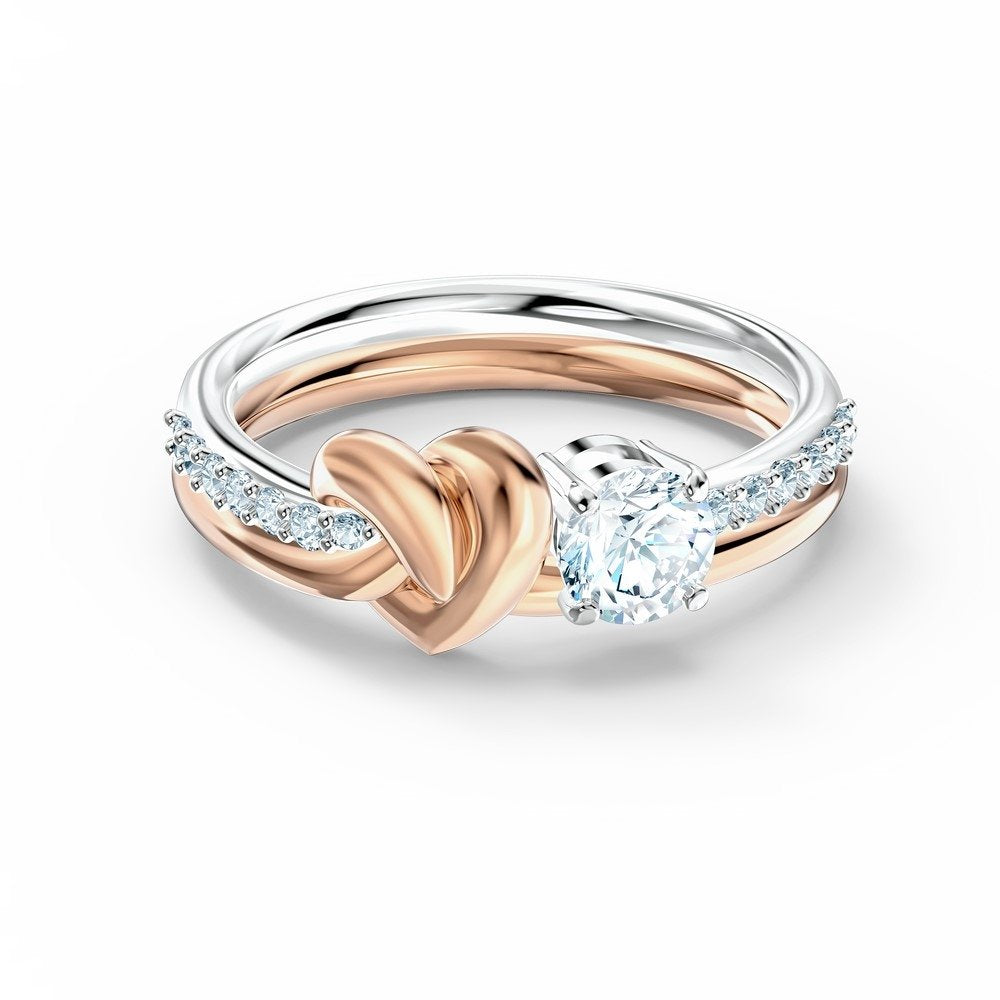 Swarovski Lifelong Heart Alloy Ring Size 58
