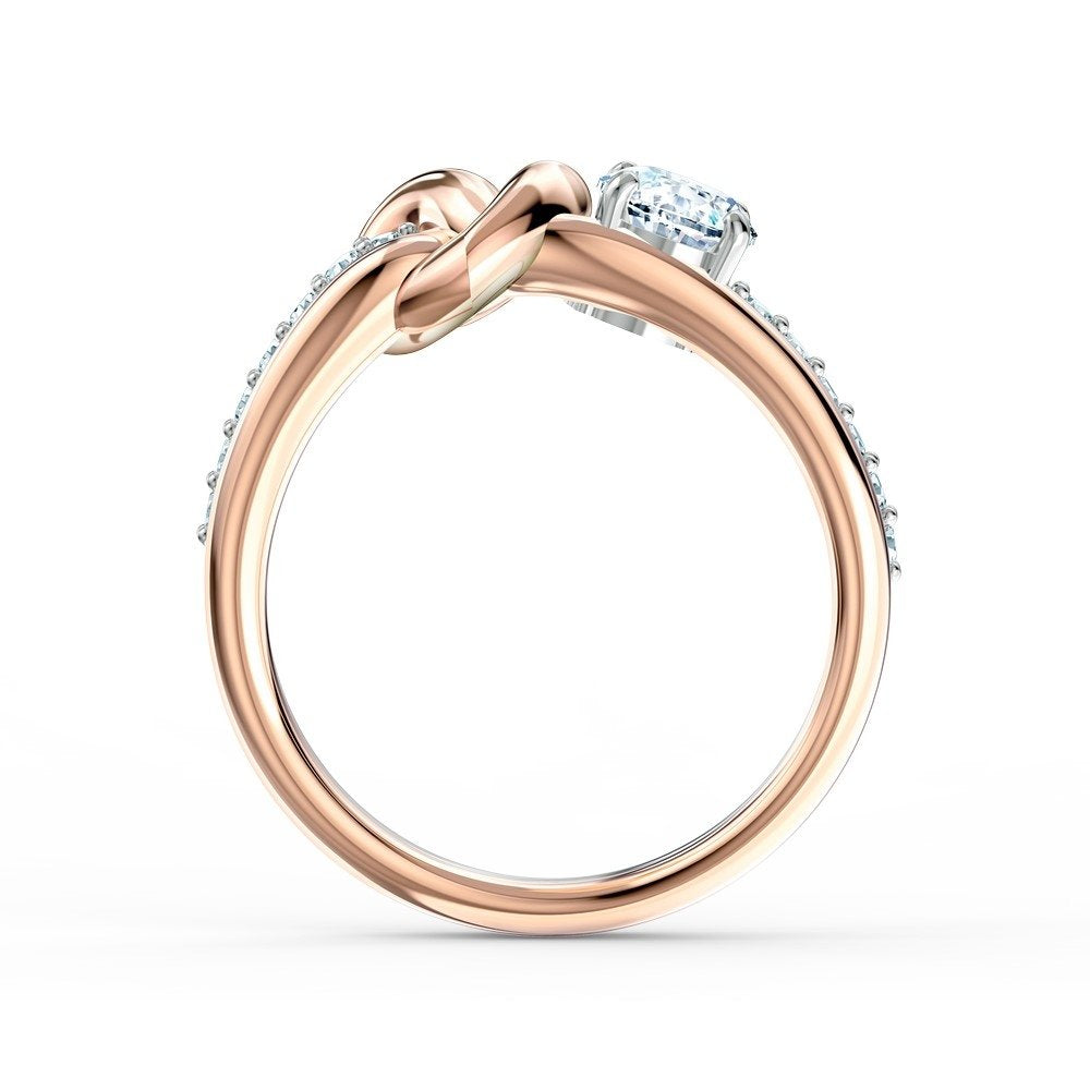 Swarovski Lifelong Heart Alloy Ring Size 58