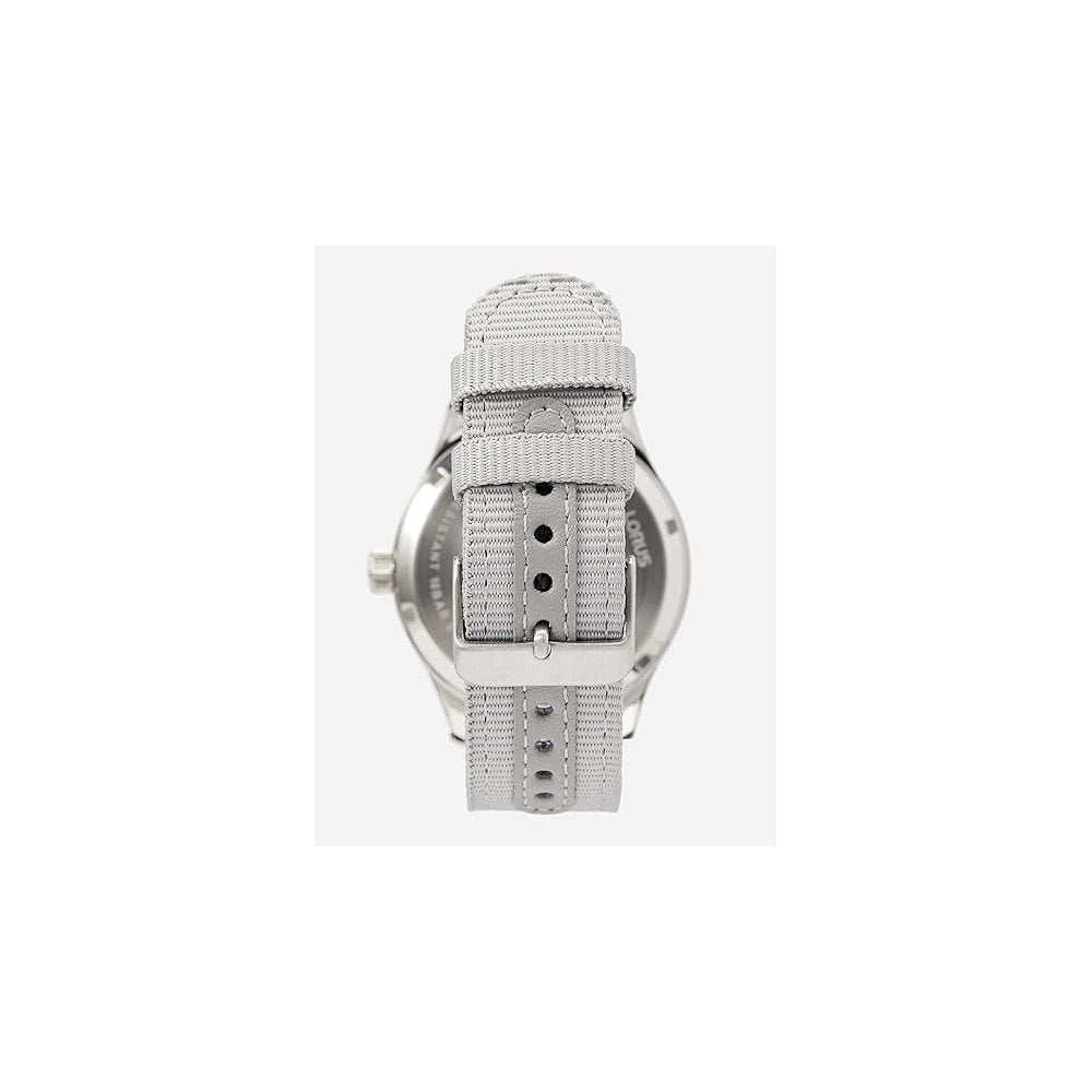 lorus automatic gents stainless steel lumibrite dial strap watch