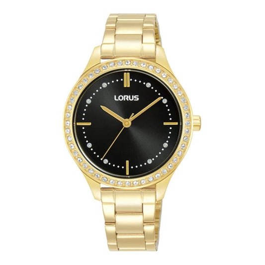 lorus quartz ladies gold watch