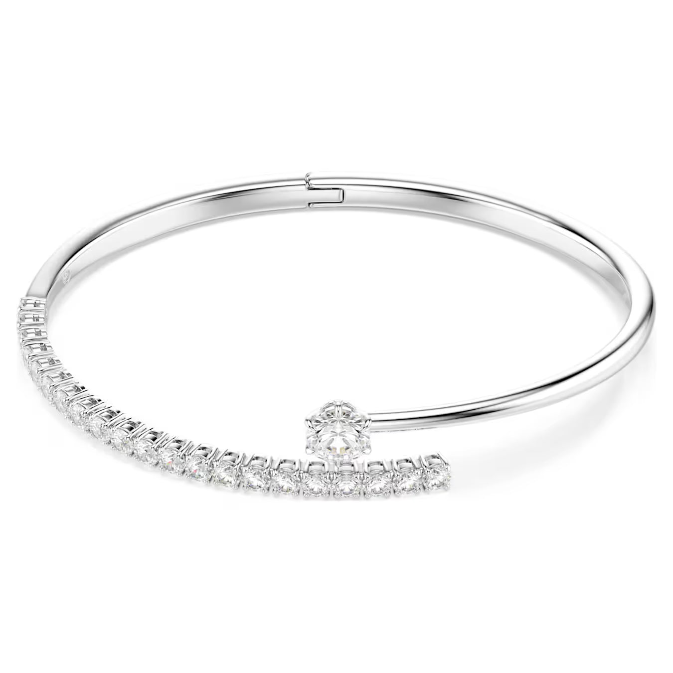 Matrix Round Cut Swarovski Bangle