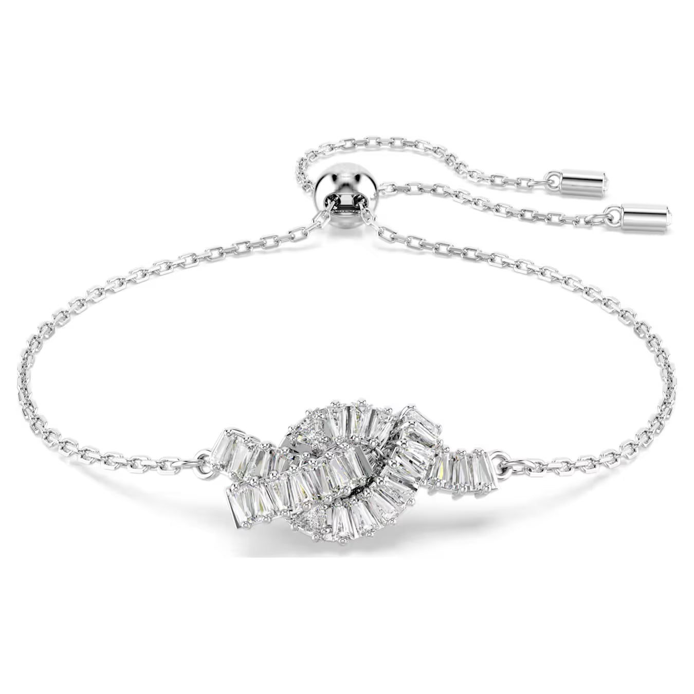 SWAROVSKI MATRIX BAGUETTE CUT KNOT BRACELET