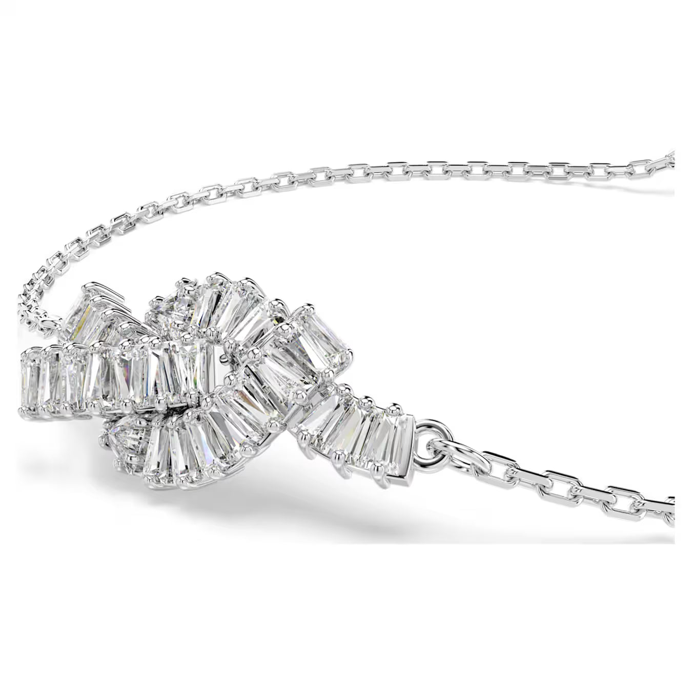 SWAROVSKI MATRIX BAGUETTE CUT KNOT BRACELET