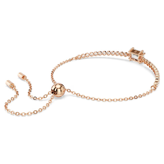 SWAROVSKI MATRIX ROSEGOLD TENNIS BRACELET