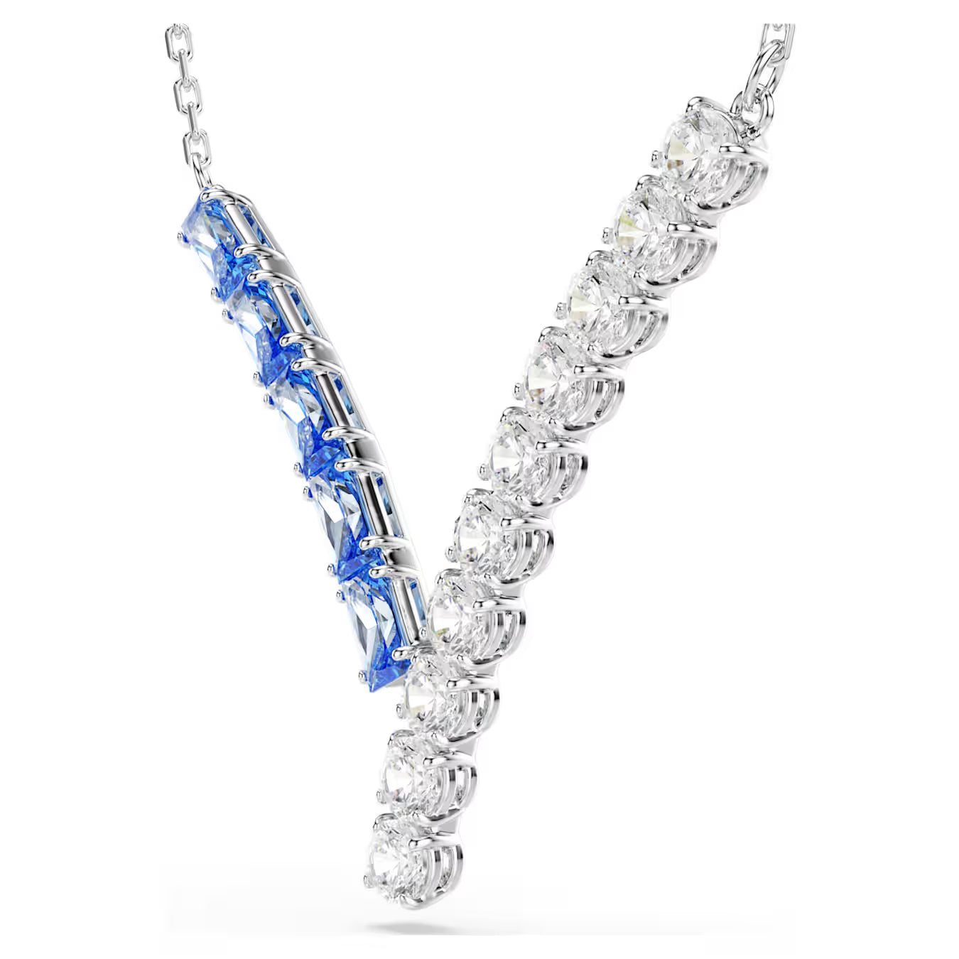 SWAROVSKI MATRIX BLUE MIXED CUTS PENDANT