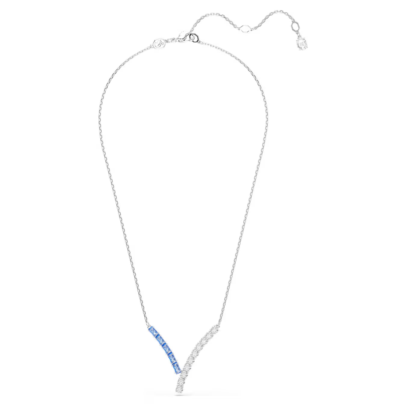 SWAROVSKI MATRIX BLUE MIXED CUTS PENDANT