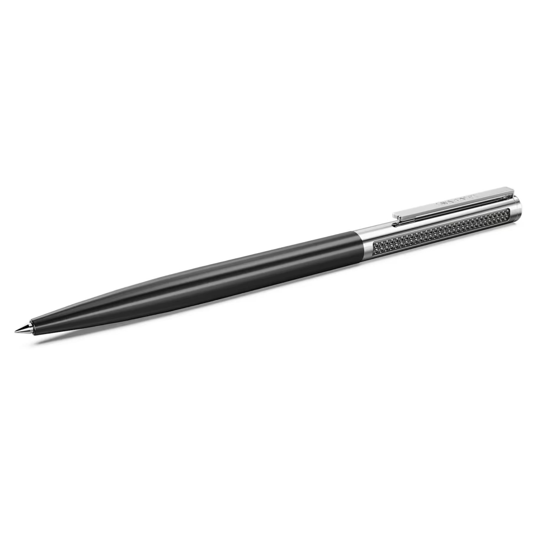 Black Matrix Tennis Ballpoint Swarovski Pen