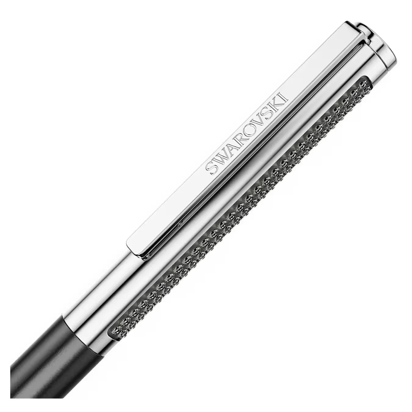Black Matrix Tennis Ballpoint Swarovski Pen