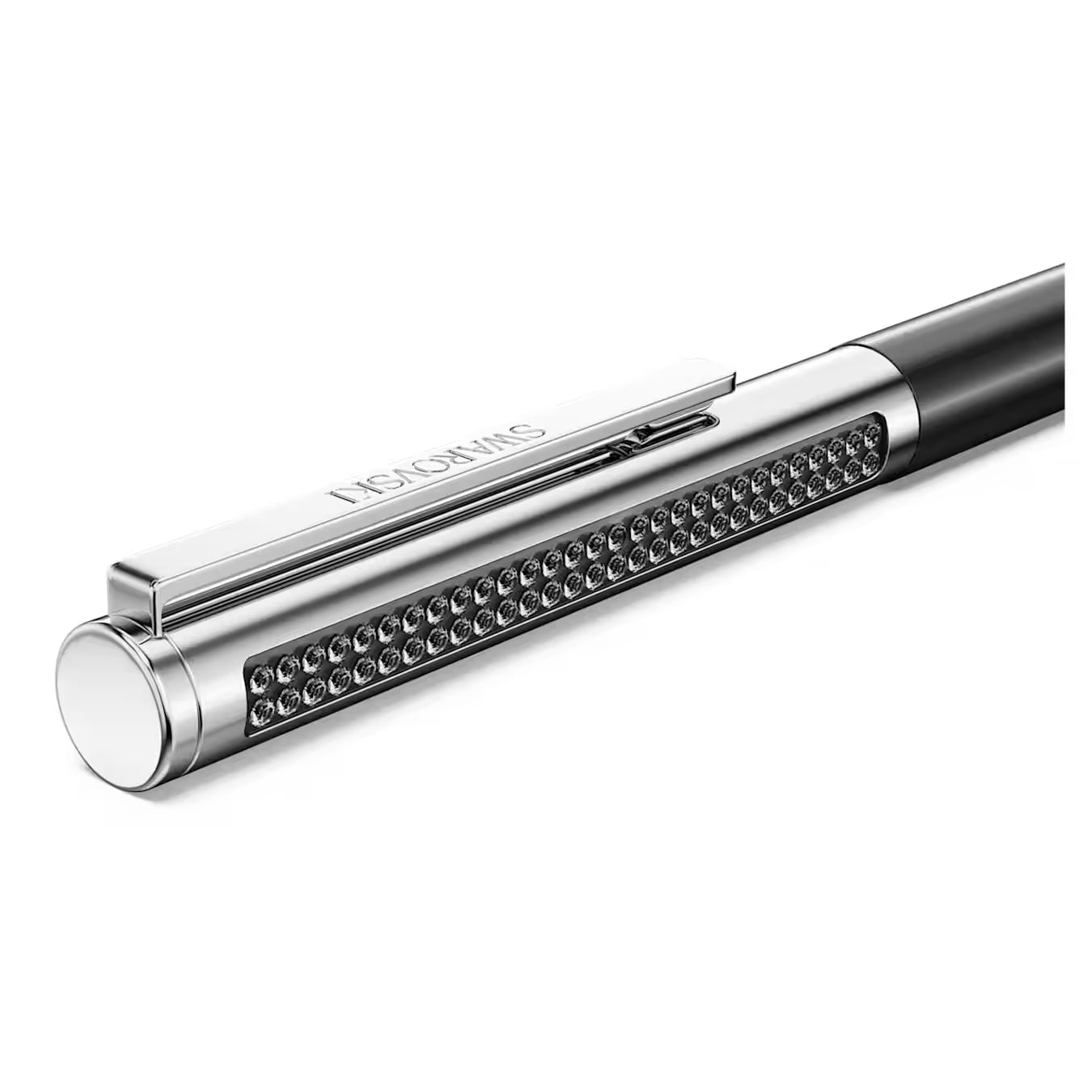 Black Matrix Tennis Ballpoint Swarovski Pen