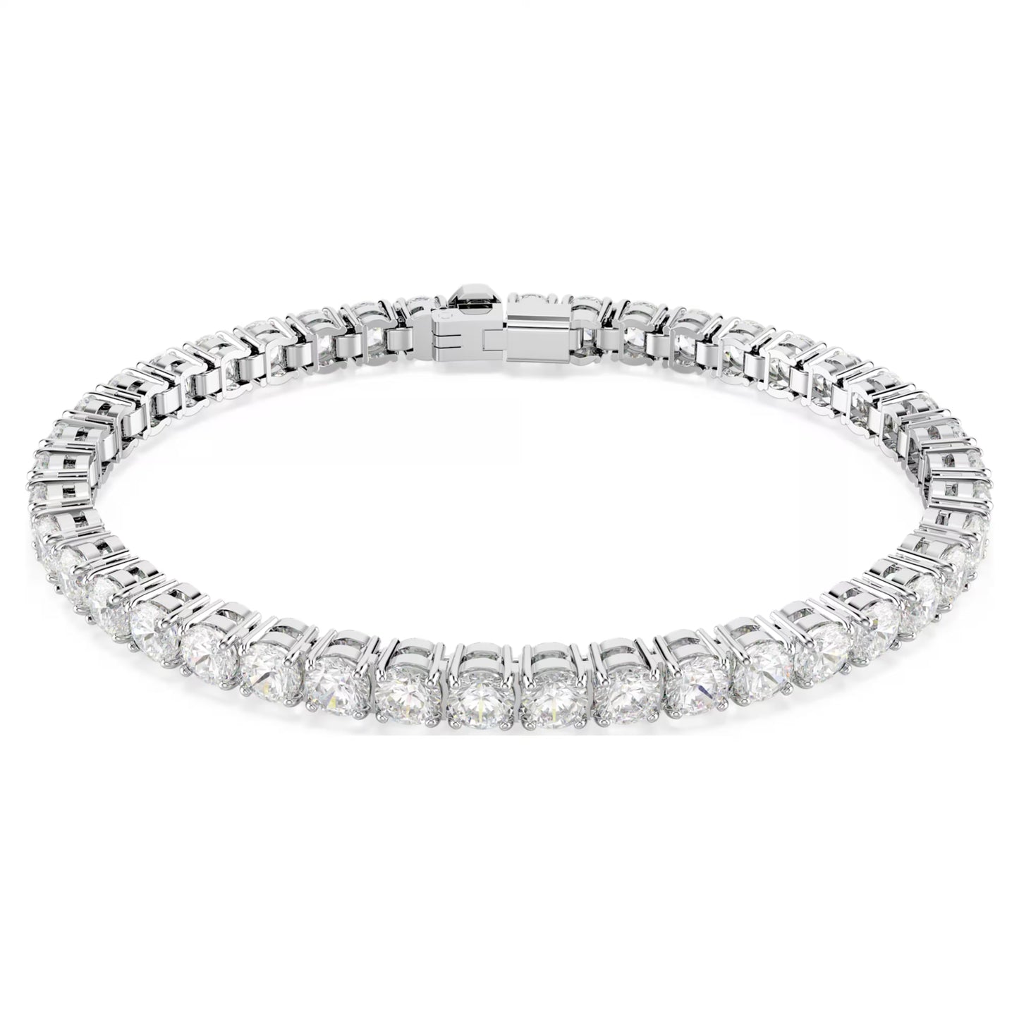 Matrix Round Cut Tennis Swarovski Bracelet
