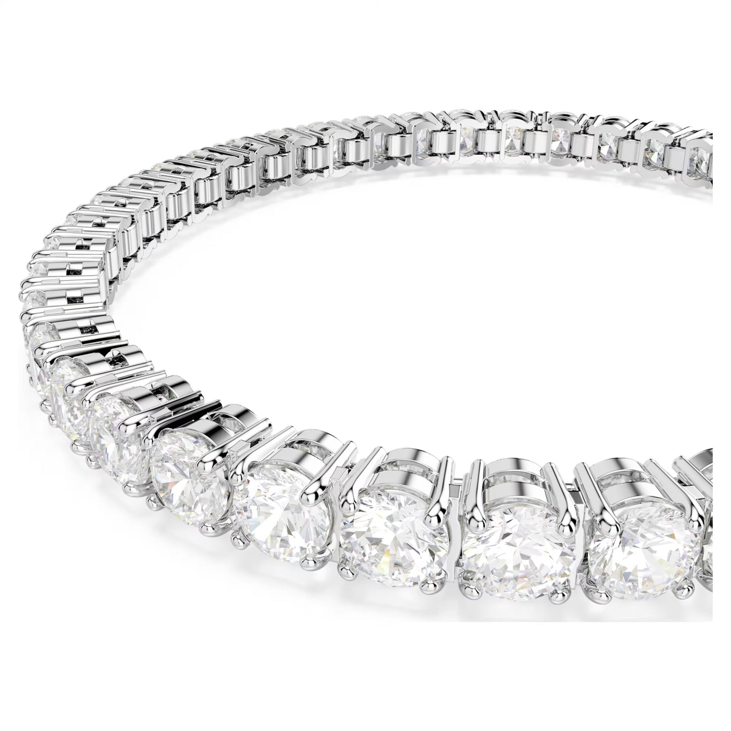 Matrix Round Cut Tennis Swarovski Bracelet
