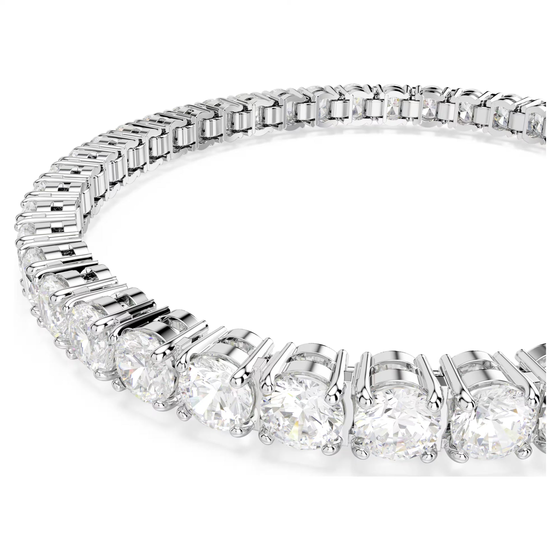 Matrix Round Cut Tennis Swarovski Bracelet