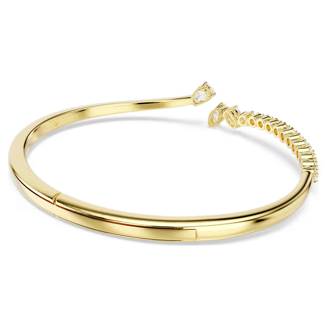 Gold Mesmera Mixed Cuts Swarovski Bangle